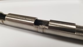 Orbital-welded valve assembly
