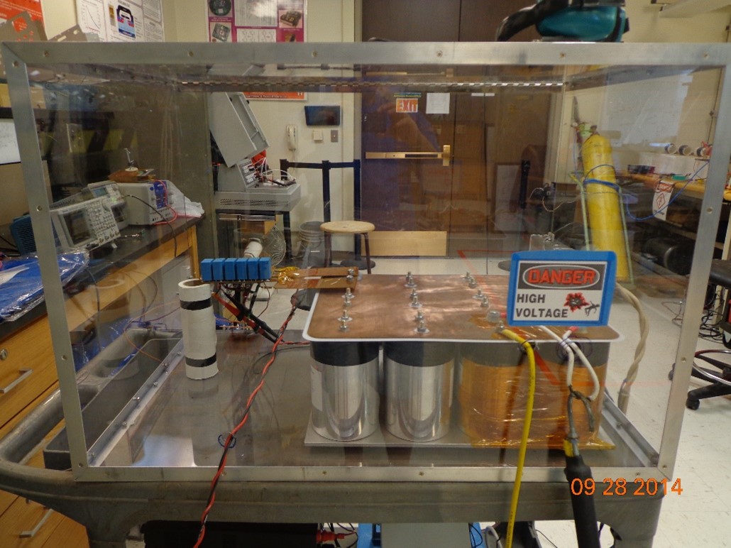 Low inductance double pulse test bed
