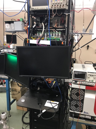 Fast-response nitrogen calorimeter and electric pulsing system
